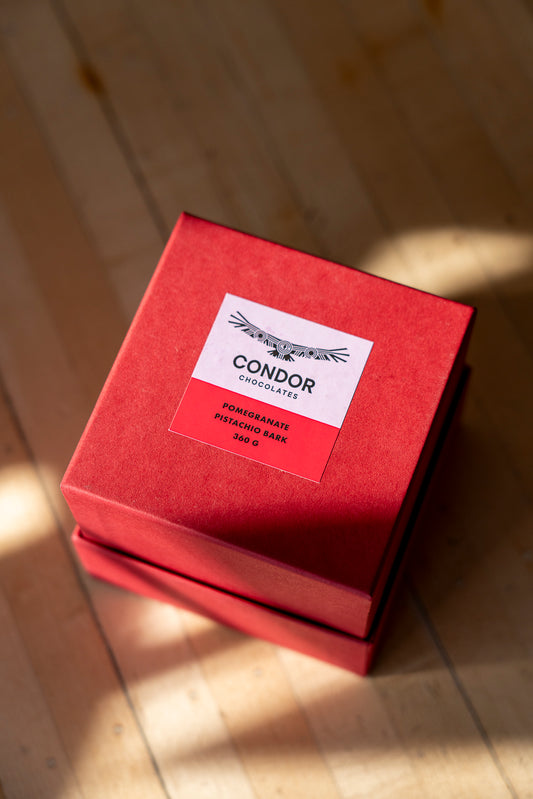 Pomegranate Pistachio Bark