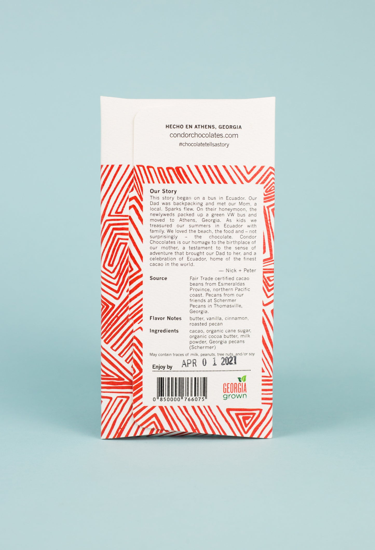 48% Milk Chocolate + Pecans - Case