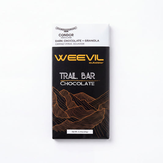 Weevil x Condor, Trail Bar - 72% Dark Chocolate + Granola