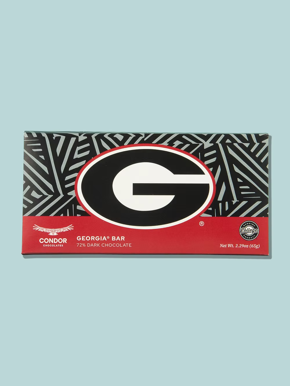 Georgia "G"Bar - 72% Dark Chocolate