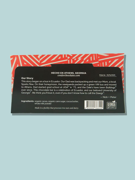 Georgia "G" Bar - 48% Milk Chocolate