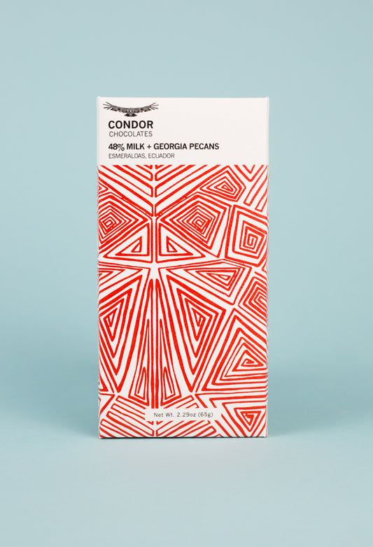 48% Milk Chocolate + Pecans - Case