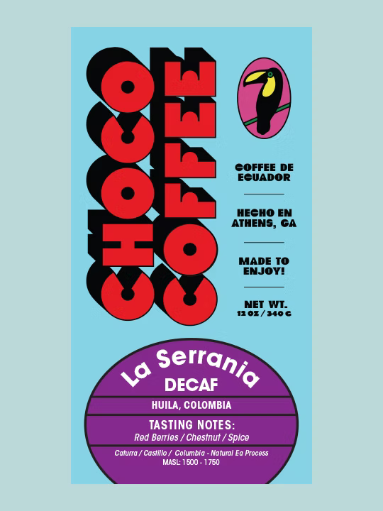 La Serrania -Decaf – Condor Chocolates